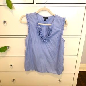 JCrew blue top